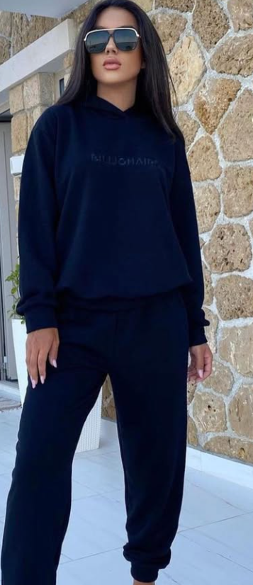 Compleu damă sport-casual negru