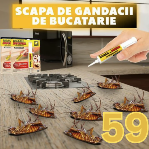 SET 2/4 Gel împotriva gândacilor – Roach Doctor Cockroach Gel